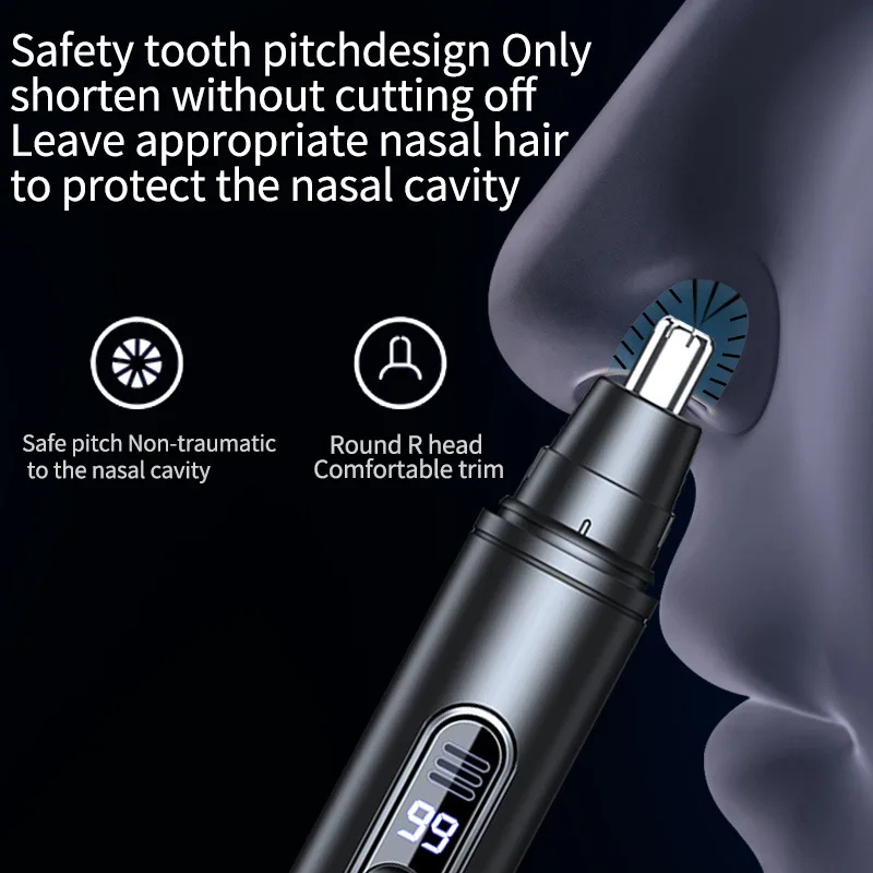 Eyebrow Razor Trimmer - Mini Pocket Nose Hair Trimmer Painless
