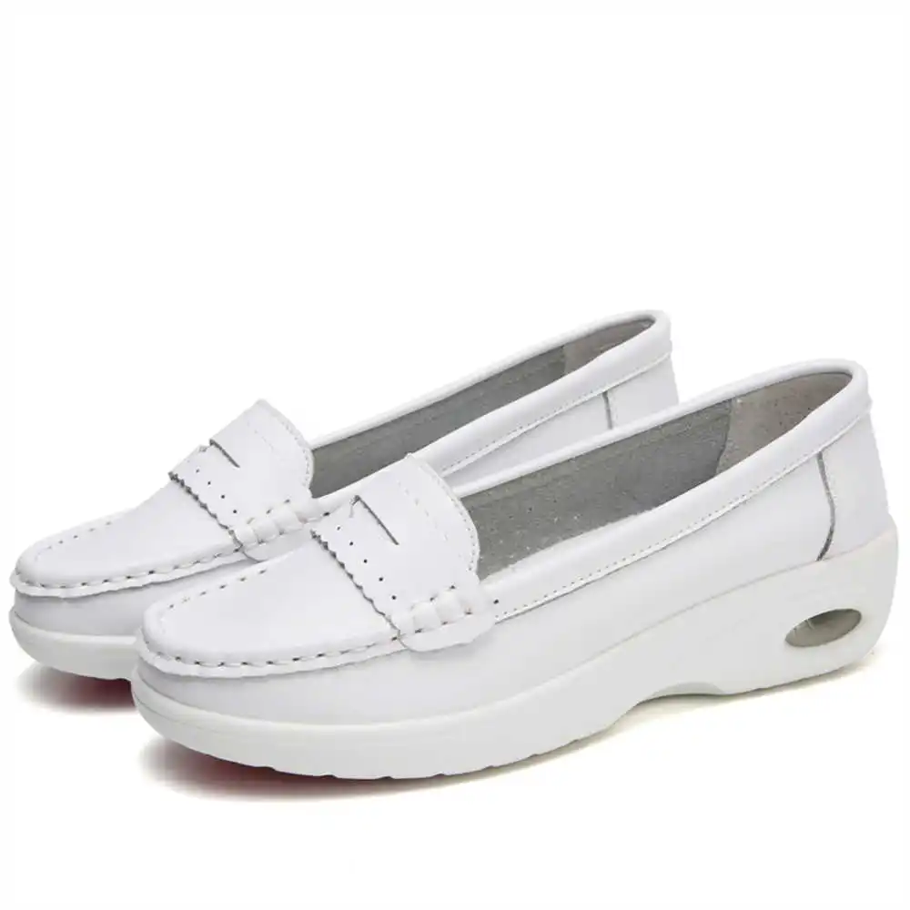 Thick Sole Slipon White Traine - مراجعة Men'S Grooming Deodorant وسعره