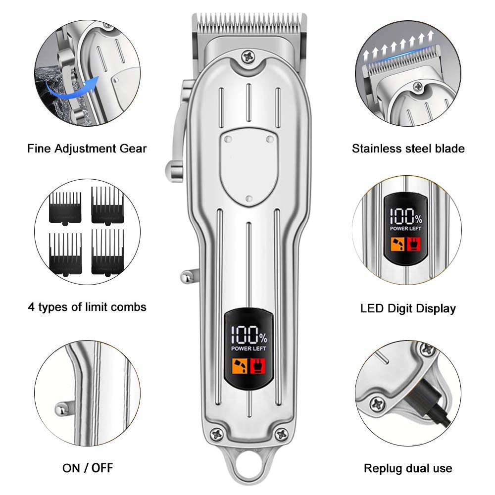 Professional Hair Clippers for - مراجعة Mens Grooming Barber وسعره