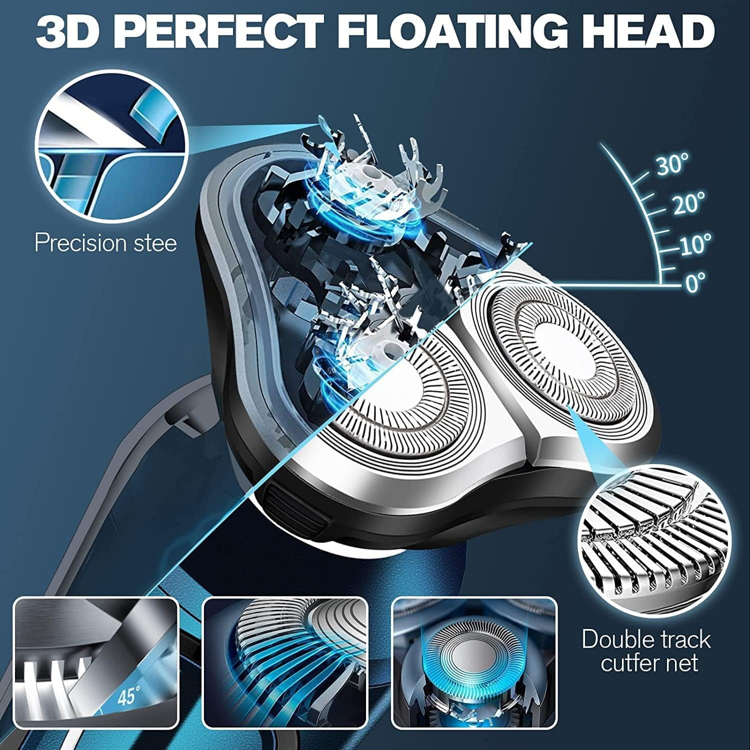 3 IN 1 Electric Razor for Men  - مراجعة Men'S Grooming Razor Kit وسعره