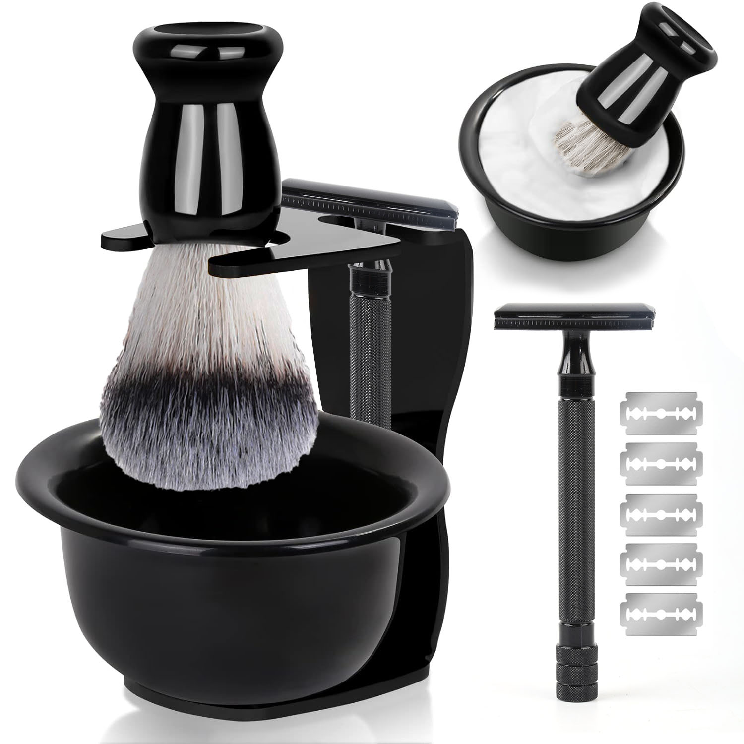 Professional Shaving Kit for M - مراجعة Men'S Grooming Razor Kit وسعره