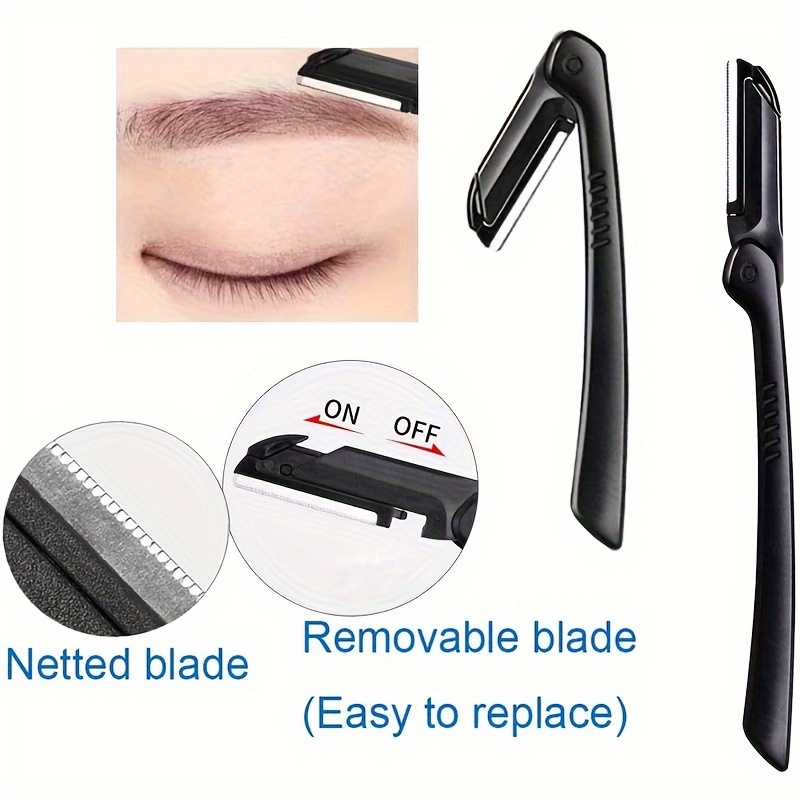 3 Pcs Stainless Steel Eyebrow  - مراجعة Men'S Grooming Makeup وسعره