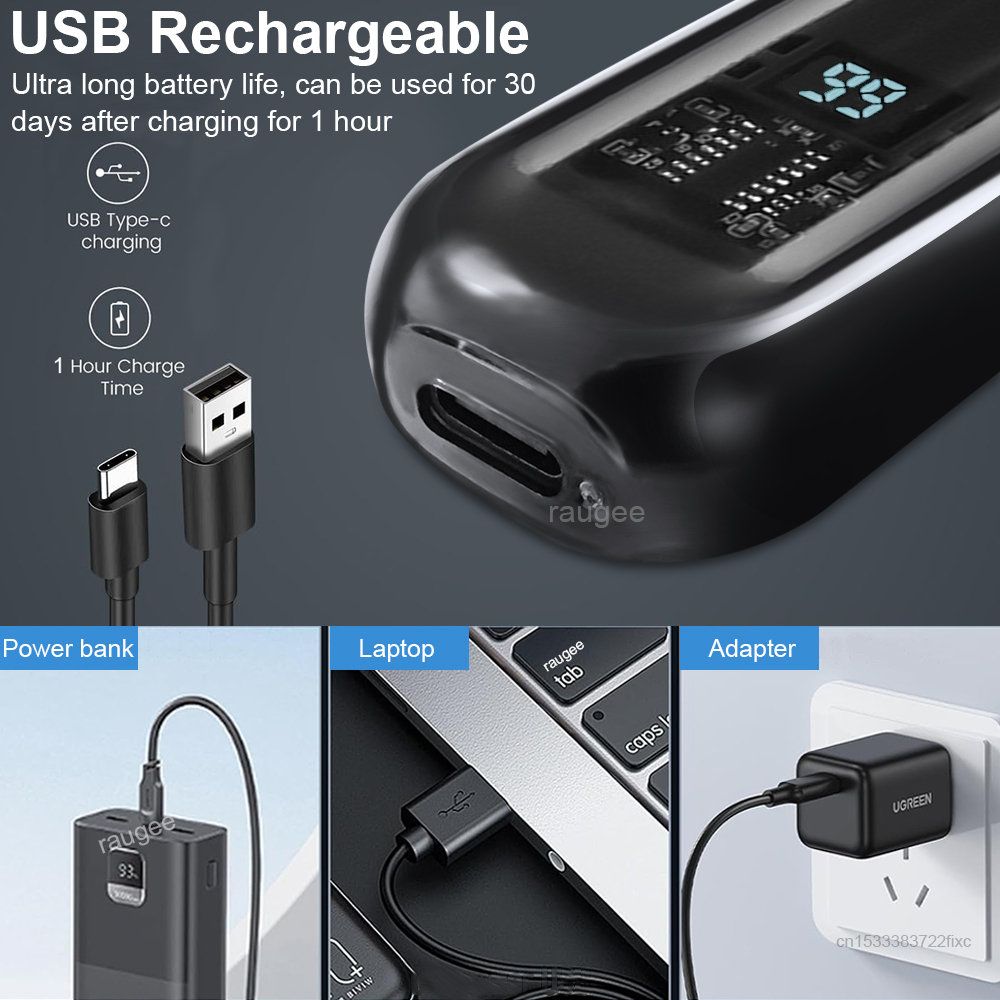 Nose Hair Trimmer USB Recharge - مراجعة Eyebrow Razor Trimmer وسعره