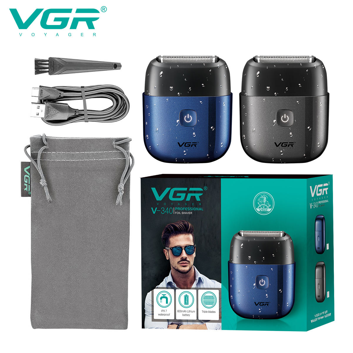 VGR 340 Shaver Professional El - مراجعة Eyebrow Razor Trimmer وسعره