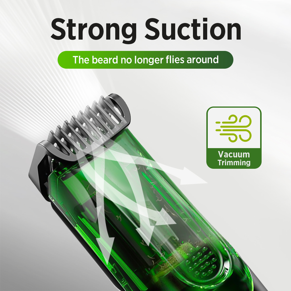 Vacuum Beard Trimme Men's Bear - مراجعة Men'S Grooming Ear Hair وسعره