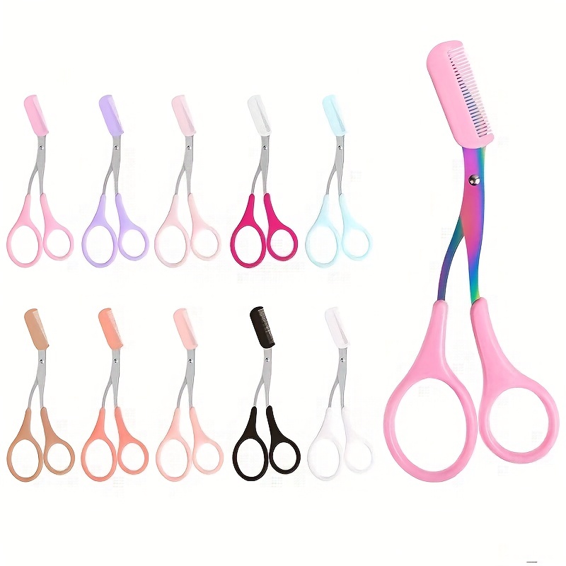 Eyebrow Trimmer Scissor With C - مراجعة Men'S Grooming Makeup وسعره