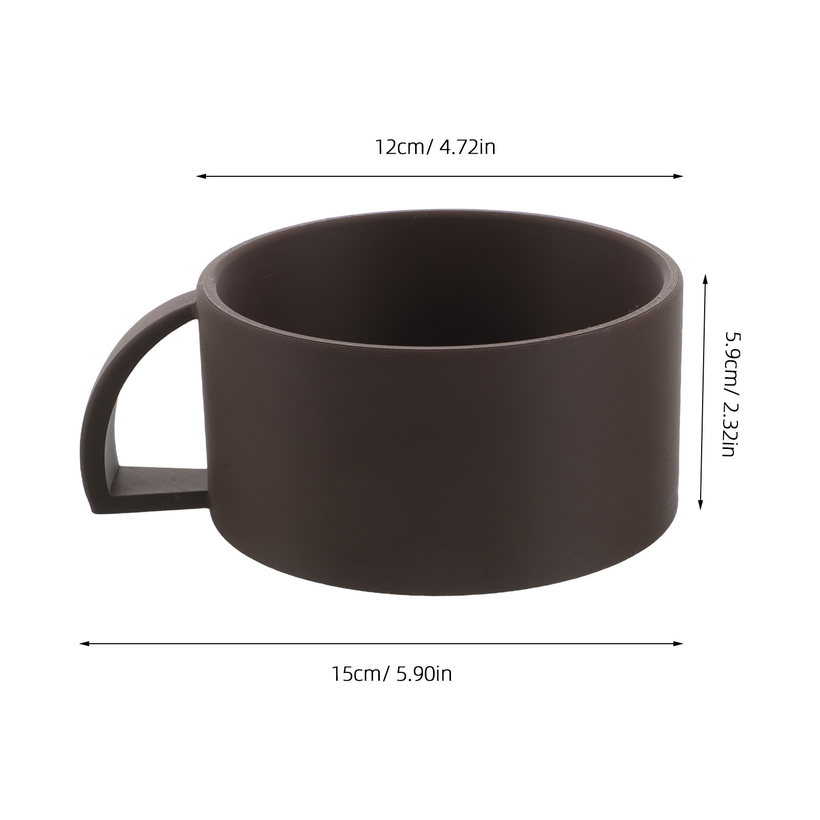 Shaving Bowl for Men Brown Wid - مراجعة Mens Grooming Barber وسعره