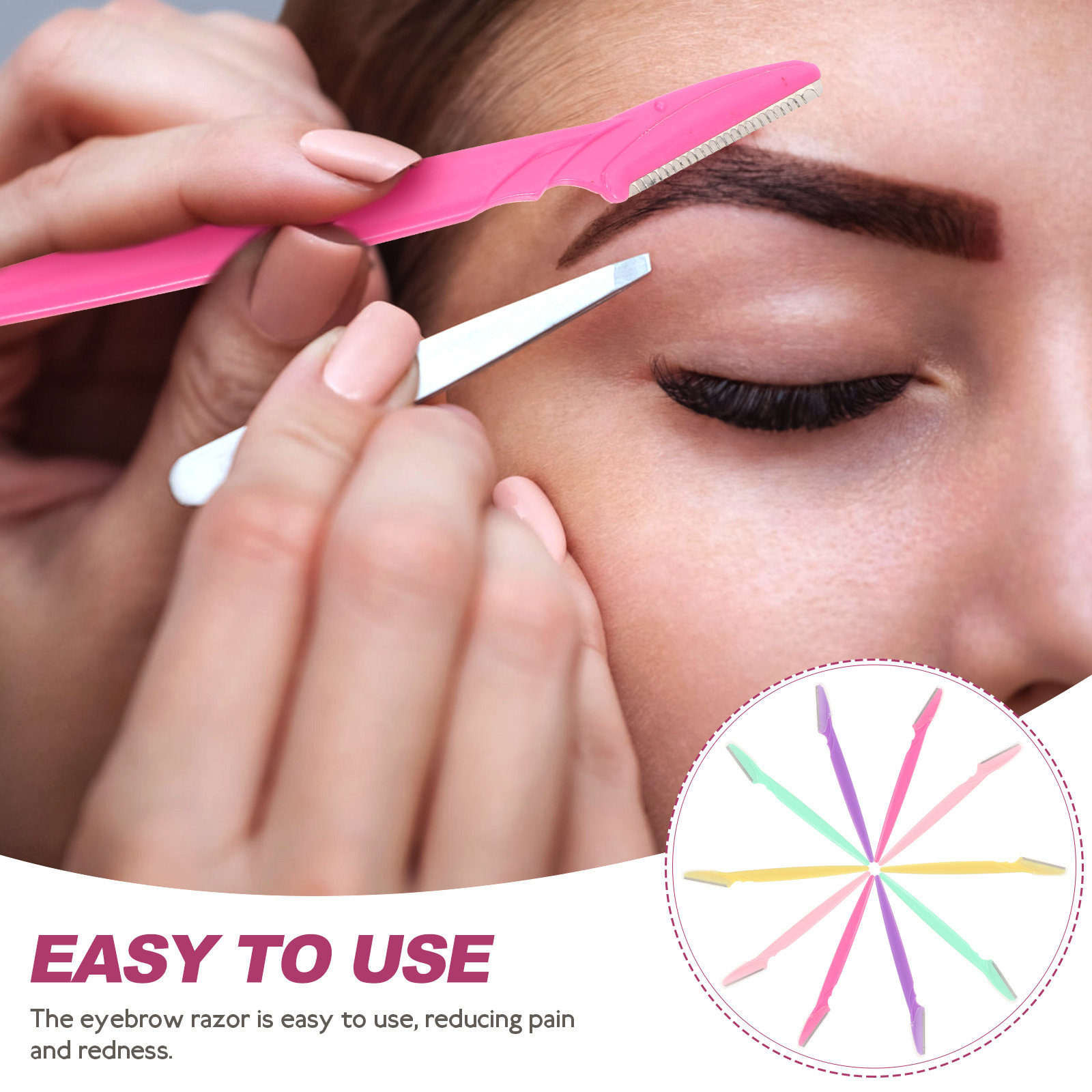 eyebrow razor eyebrow shaping  - مراجعة Eyebrow Razor Trimmer وسعره