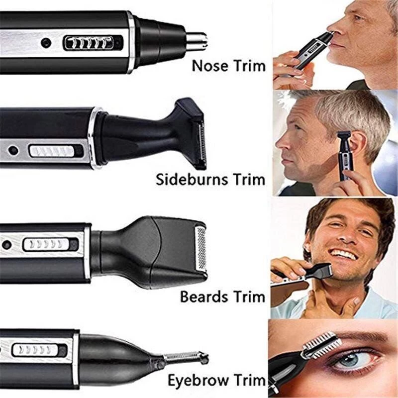 Kemei-6630 Nose Hair Trimmer F - مراجعة Men'S Grooming Ear Hair وسعره
