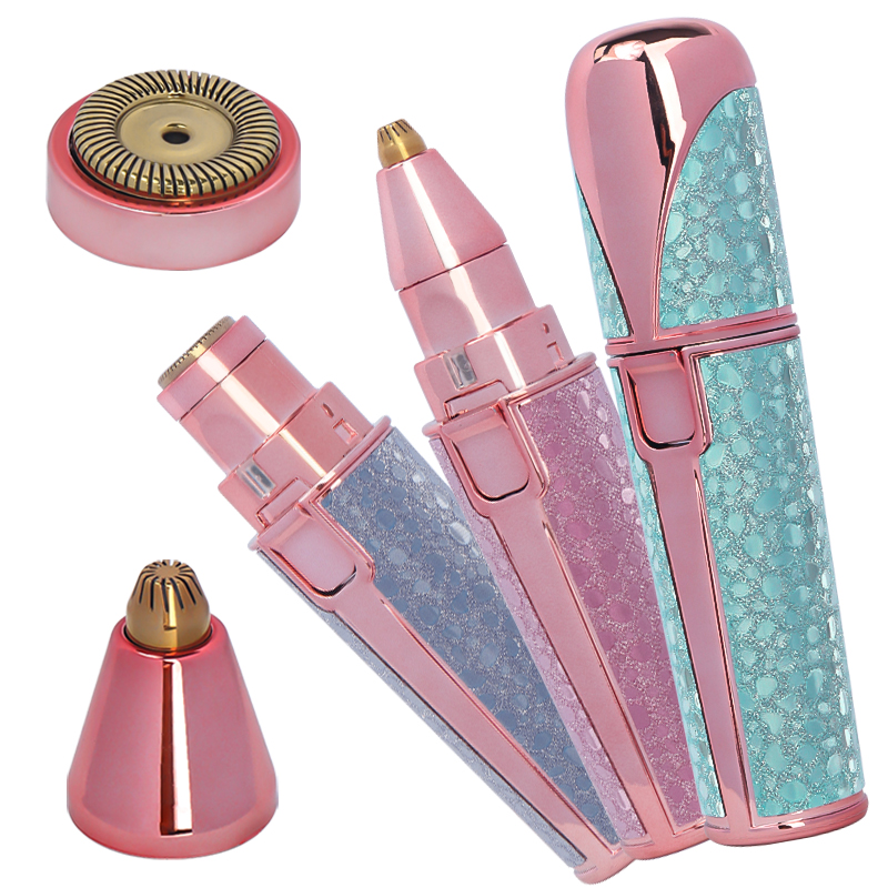 Portable 2 IN 1 Electric Epila - مراجعة Eyebrow Razor Trimmer وسعره