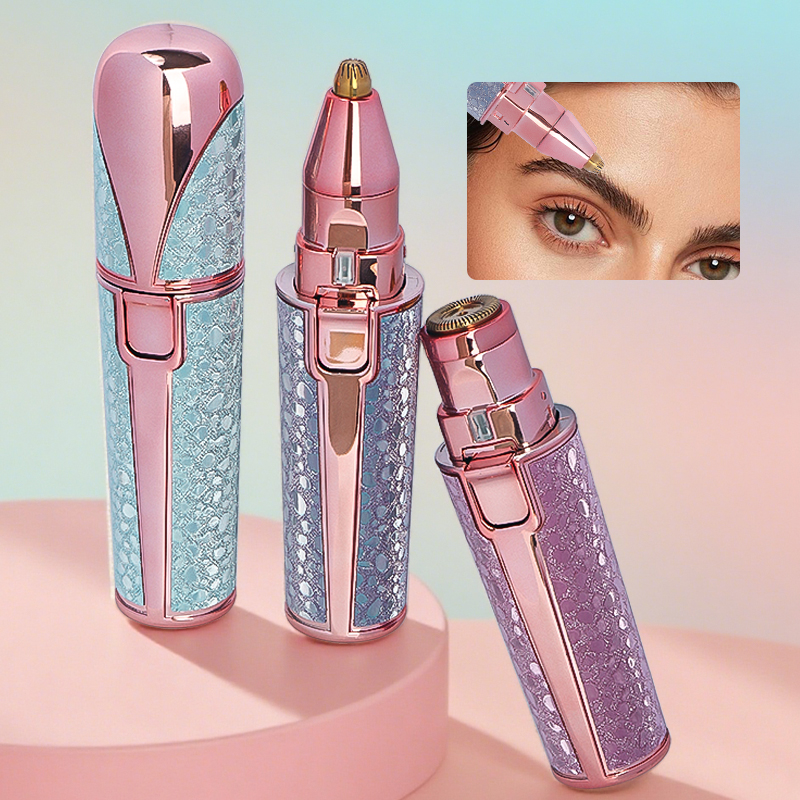 Portable 2 IN 1 Electric Epila - مراجعة Eyebrow Razor Trimmer وسعره