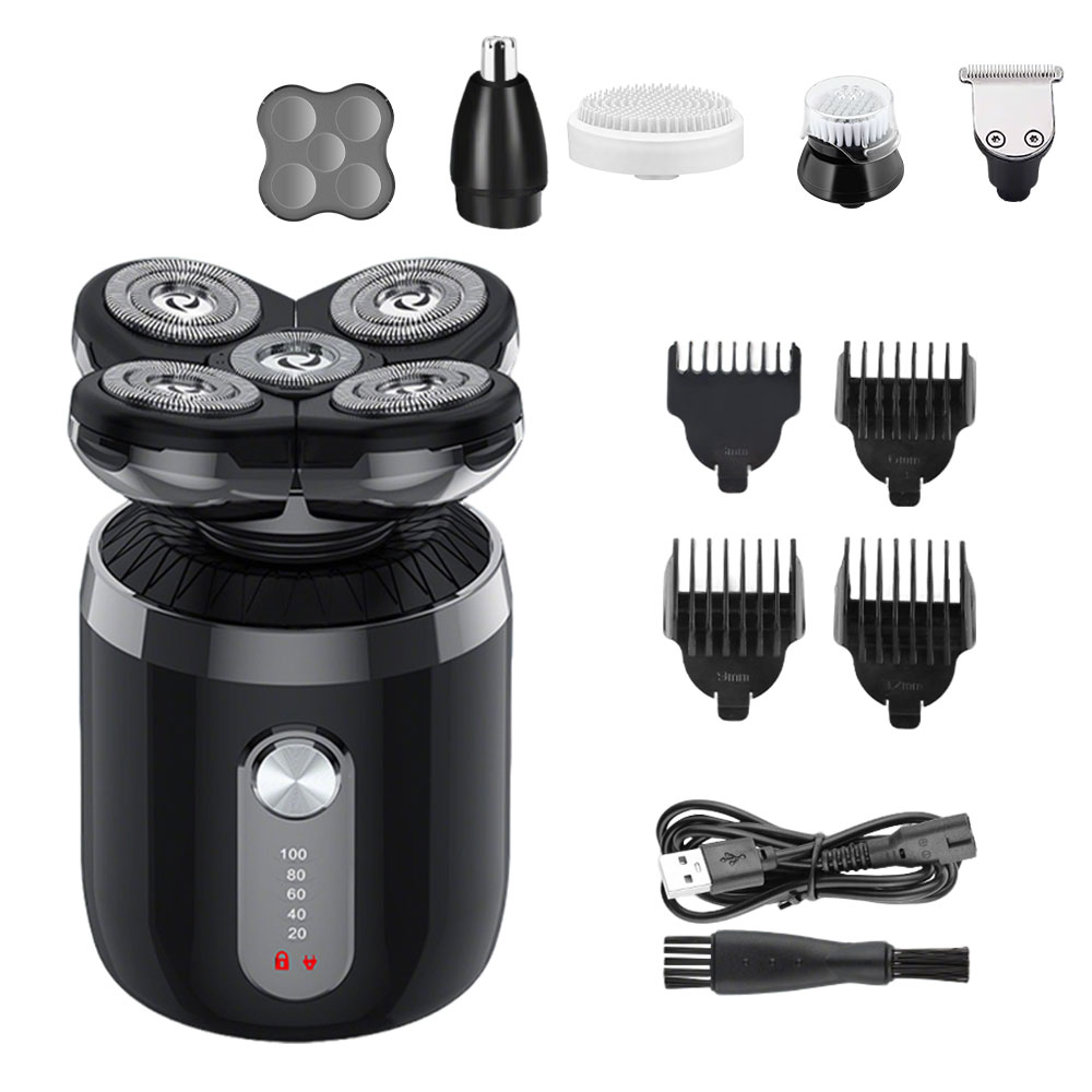 5-in-1 5 Heads Electric Shaver - مراجعة Men'S Grooming Razor Kit وسعره