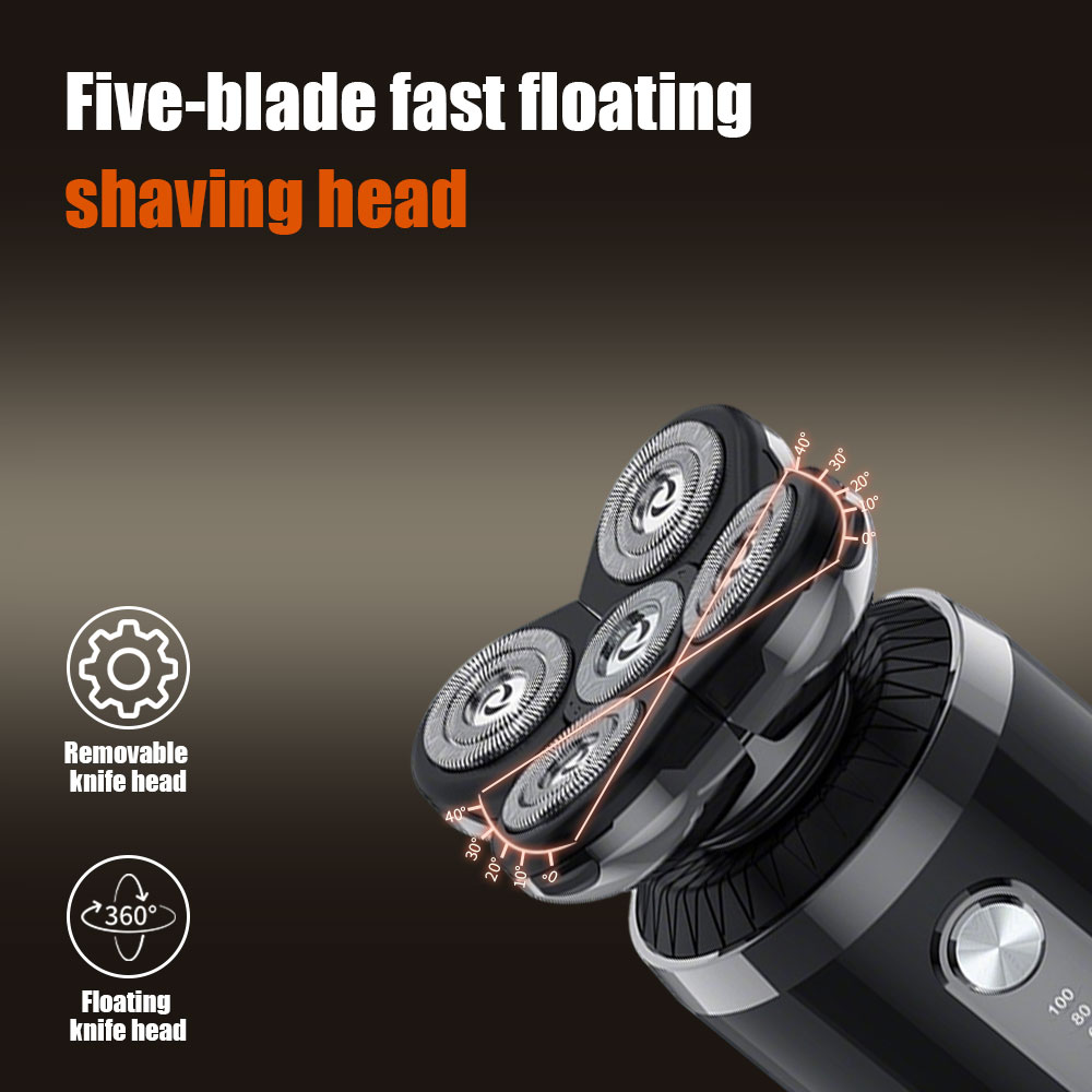 5-in-1 5 Heads Electric Shaver - مراجعة Men'S Grooming Razor Kit وسعره