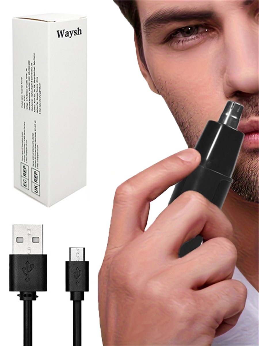 Waysh Electric Nose Hair Trimm - مراجعة Men'S Grooming Razor Kit وسعره
