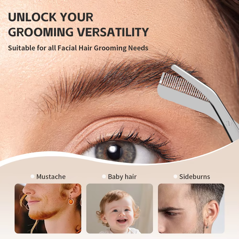 1 set of eyebrow grooming tool - مراجعة Men'S Grooming Makeup وسعره
