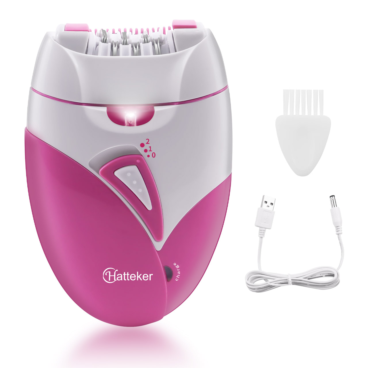 Hatteker Electric Plucker Clam - مراجعة Eyebrow Razor Trimmer وسعره