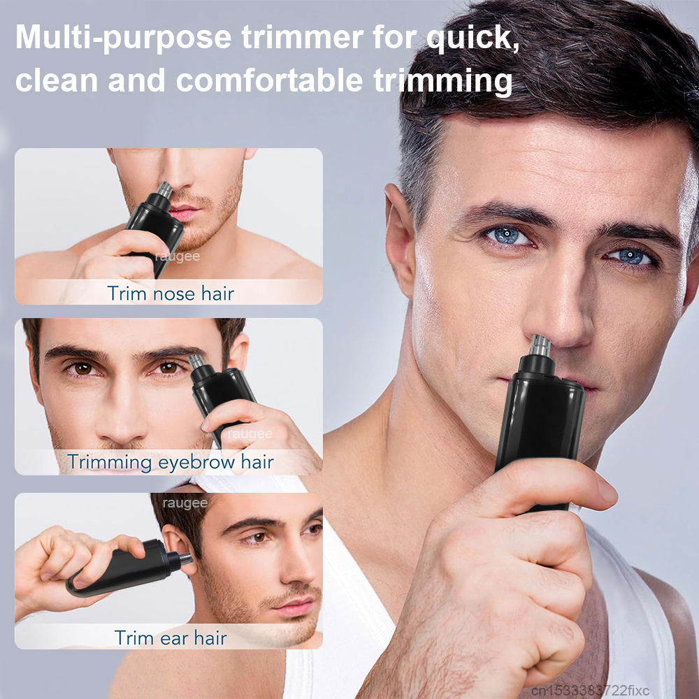 Nose Hair Trimmer Rechargeable - مراجعة Eyebrow Razor Trimmer وسعره