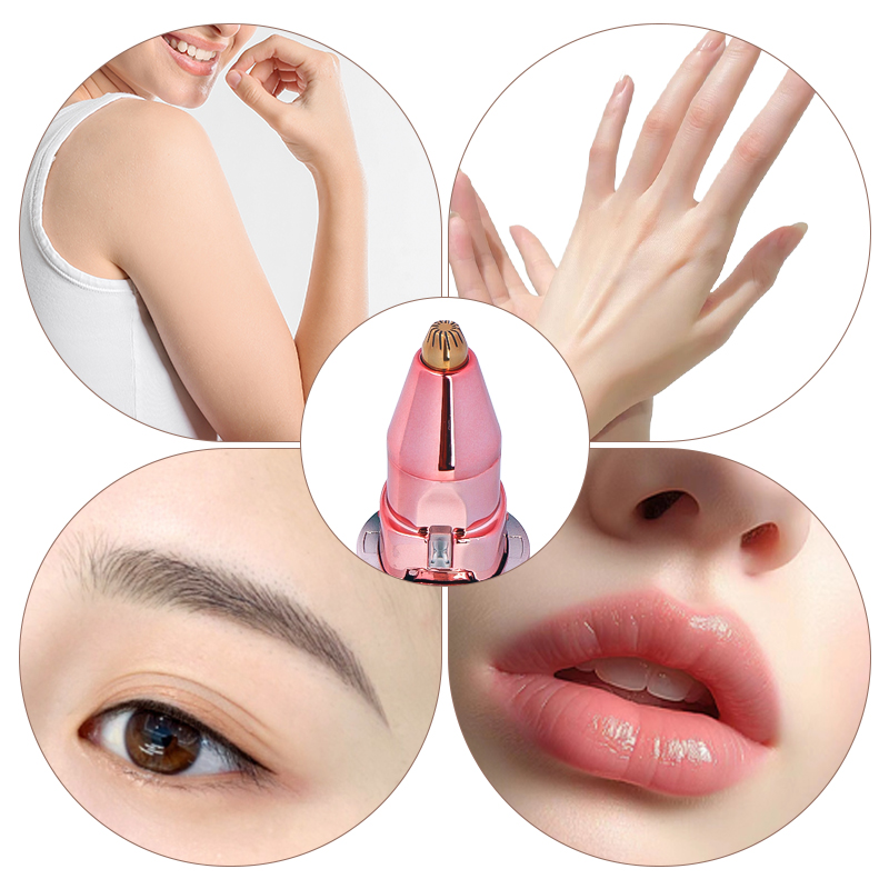 2 In 1 Electric Eyebrow Trimme - مراجعة Eyebrow Razor Trimmer وسعره