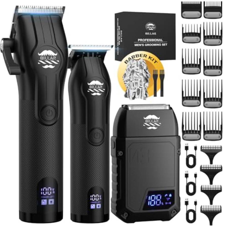 ® Cordless Barber Kit, Profess - مراجعة Mens Grooming Barber وسعره