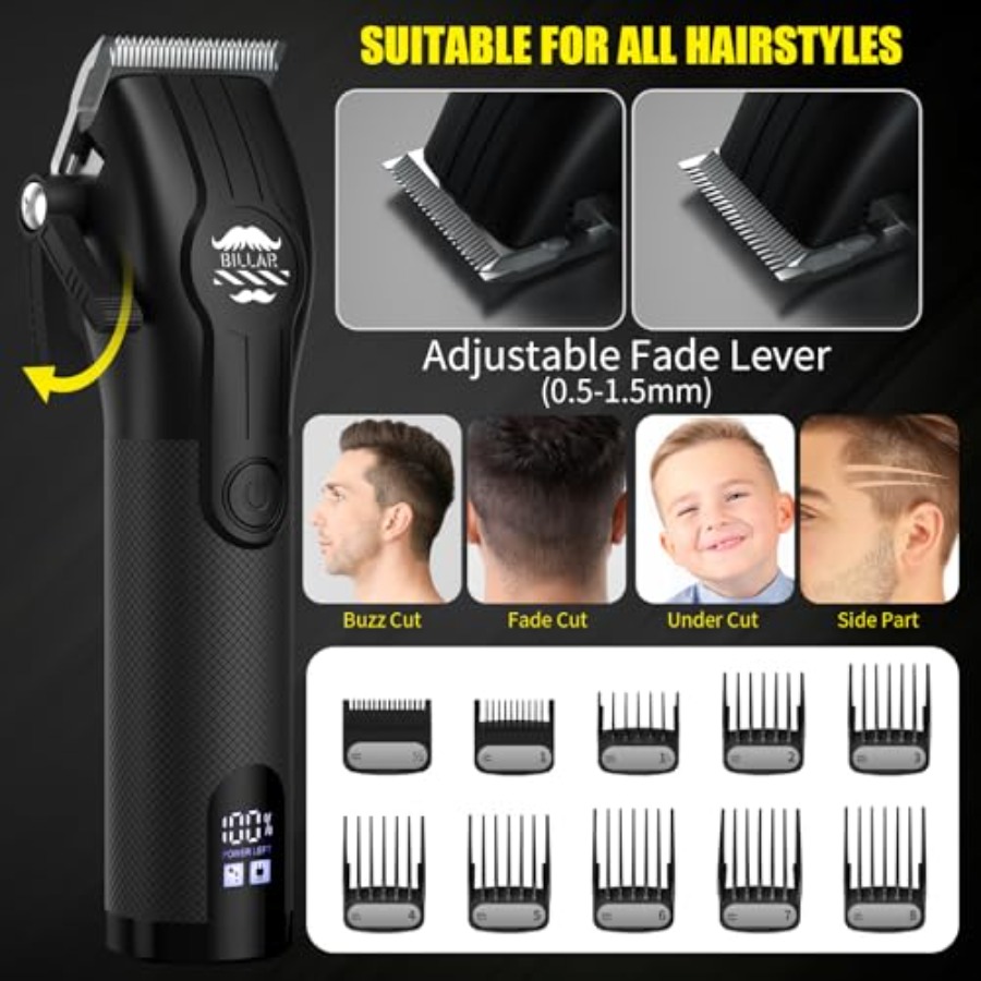 ® Cordless Barber Kit, Profess - مراجعة Mens Grooming Barber وسعره