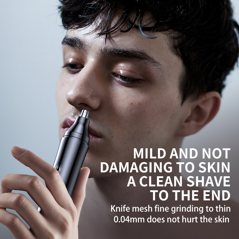 Rechargeable Nose Hair trimmer - مراجعة Men'S Grooming Facial وسعره