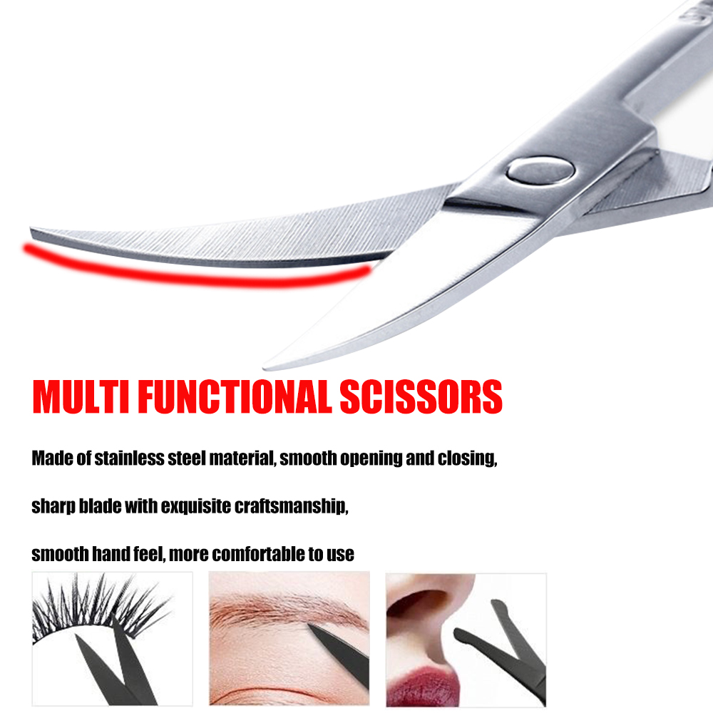 2/3PCS Eyebrow Scissors Stainl - مراجعة Men'S Grooming Makeup وسعره