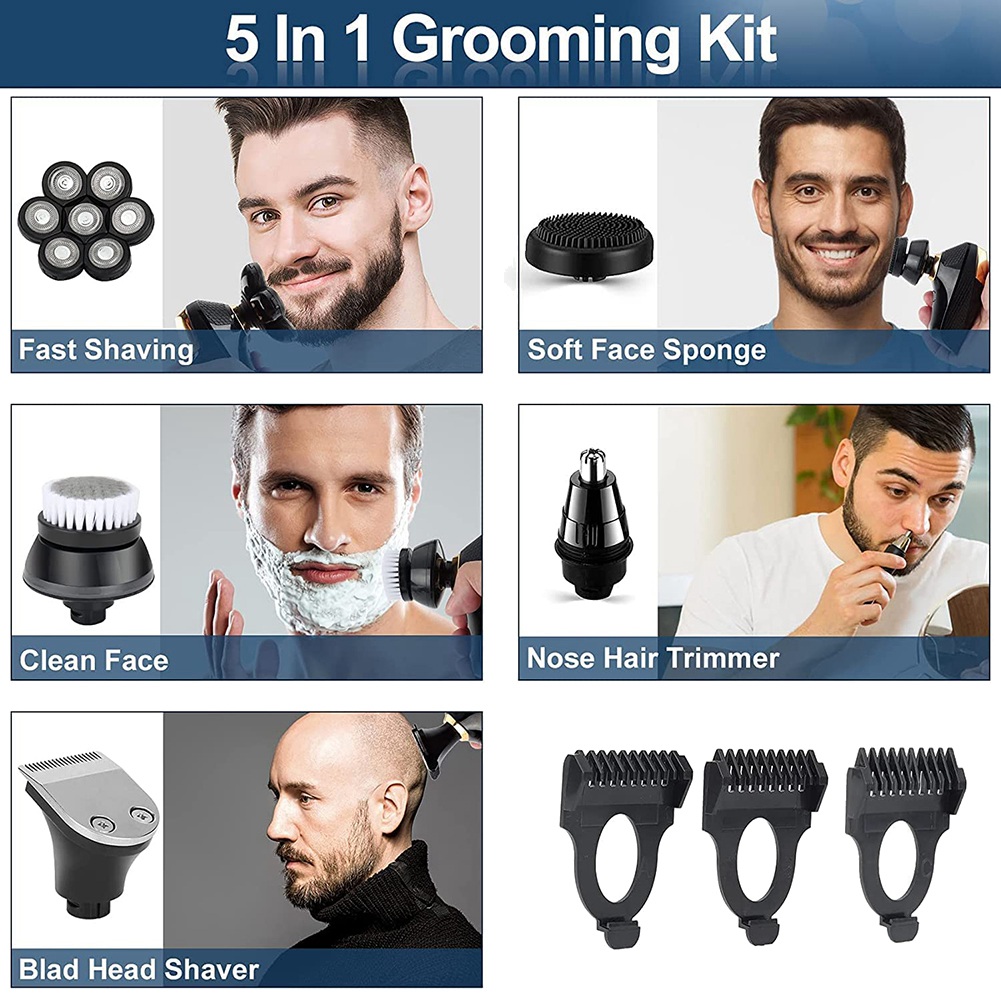 [NEW!N92R】 7D Electric Razor F - مراجعة Men'S Grooming Razor Kit وسعره