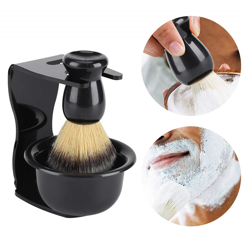 Shaving Brush and Bowl with Ac - مراجعة Men'S Grooming Facial وسعره