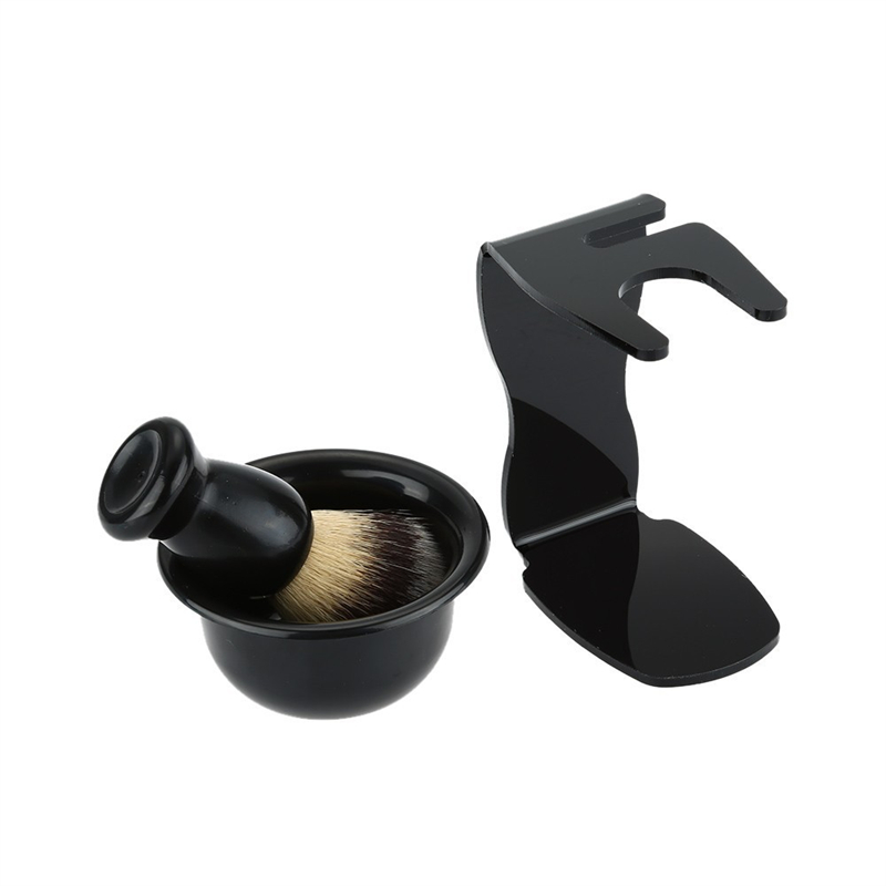 Shaving Brush and Bowl with Ac - مراجعة Men'S Grooming Facial وسعره