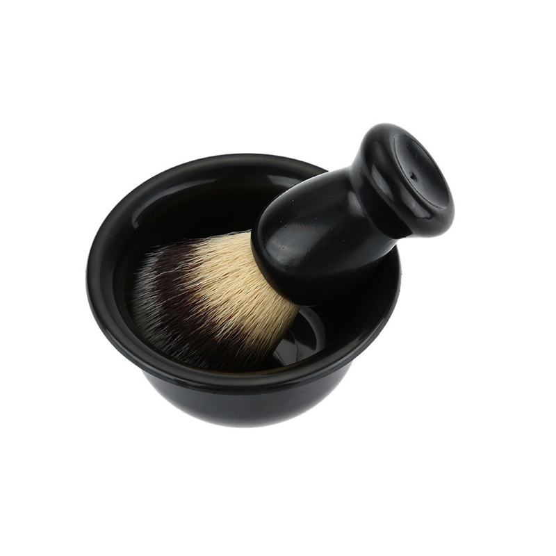 Shaving Brush and Bowl with Ac - مراجعة Men'S Grooming Facial وسعره