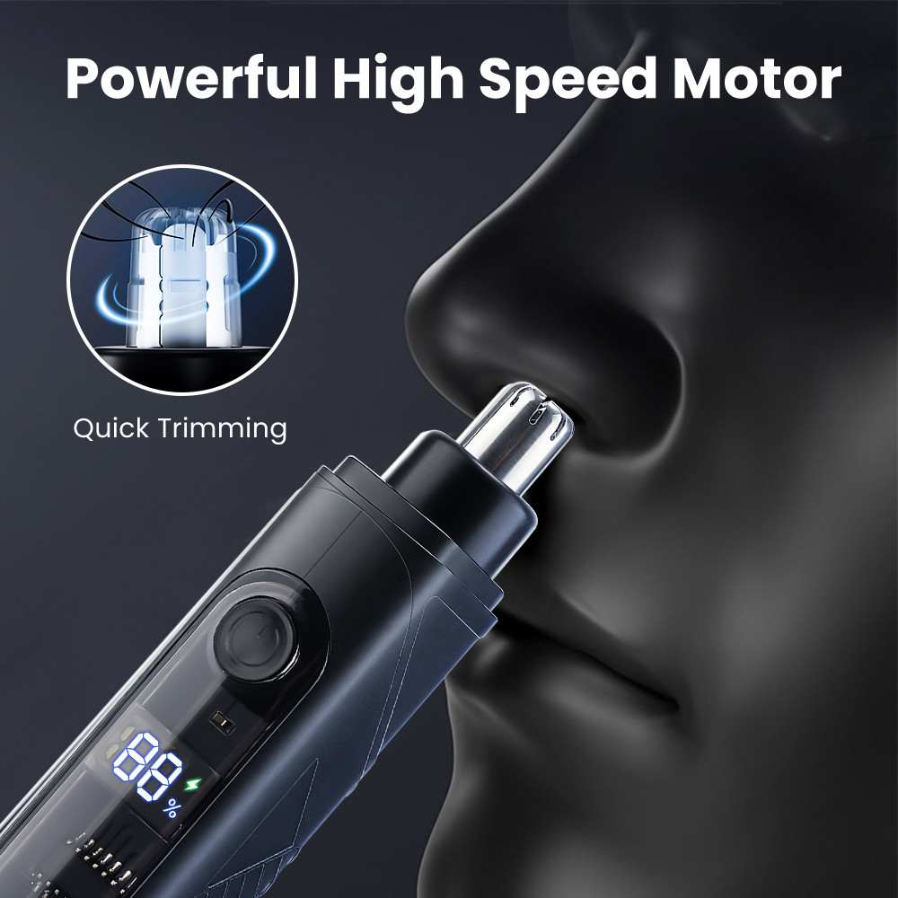 Rechargeable Nose Hair trimmer - مراجعة Men'S Grooming Facial وسعره