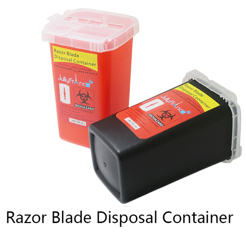 Salon Trash Storage Box Barber - مراجعة Eyebrow Razor Trimmer وسعره