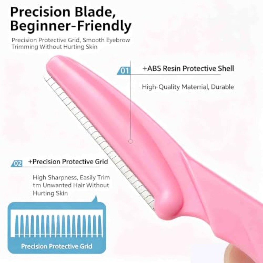 Eyebrow Razor 9 Pack, Precisio - مراجعة Eyebrow Razor Trimmer وسعره