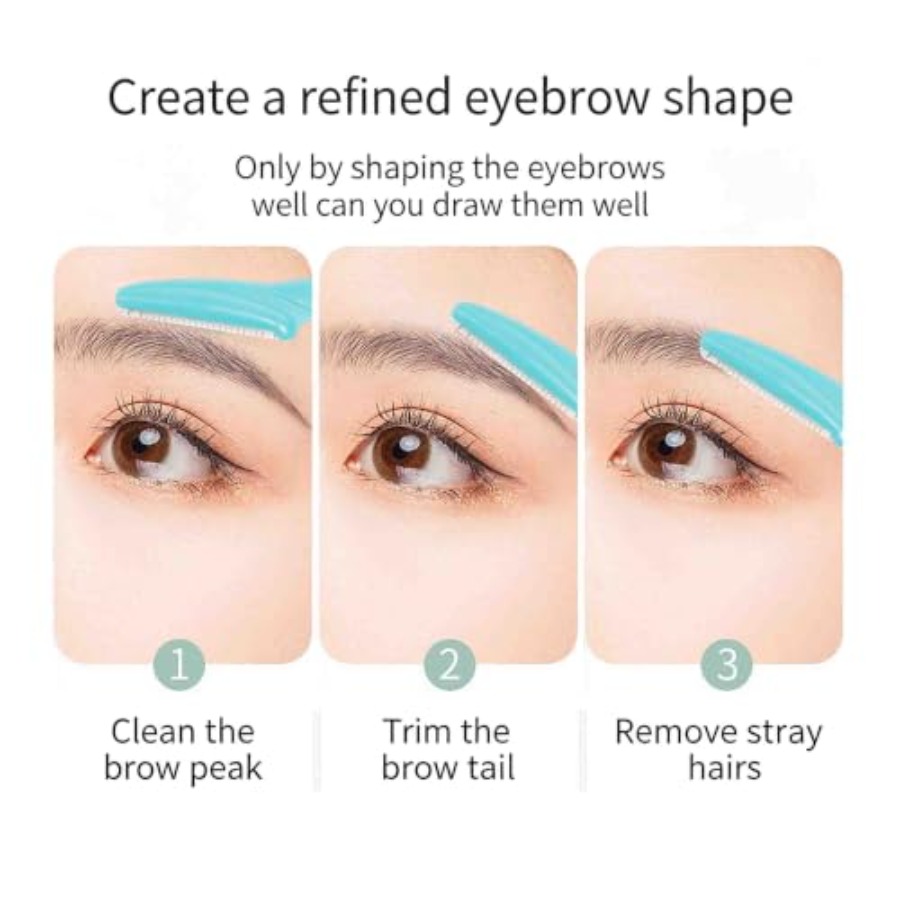 Eyebrow Razor 9 Pack, Precisio - مراجعة Eyebrow Razor Trimmer وسعره