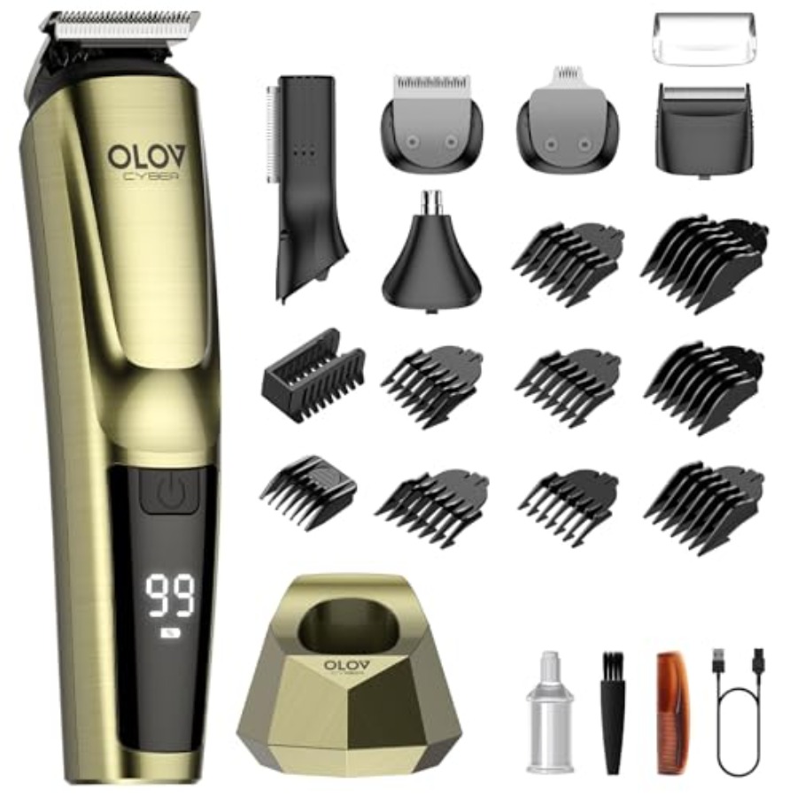 Cordless Beard Trimmer for Men - مراجعة Men'S Grooming Razor Kit وسعره