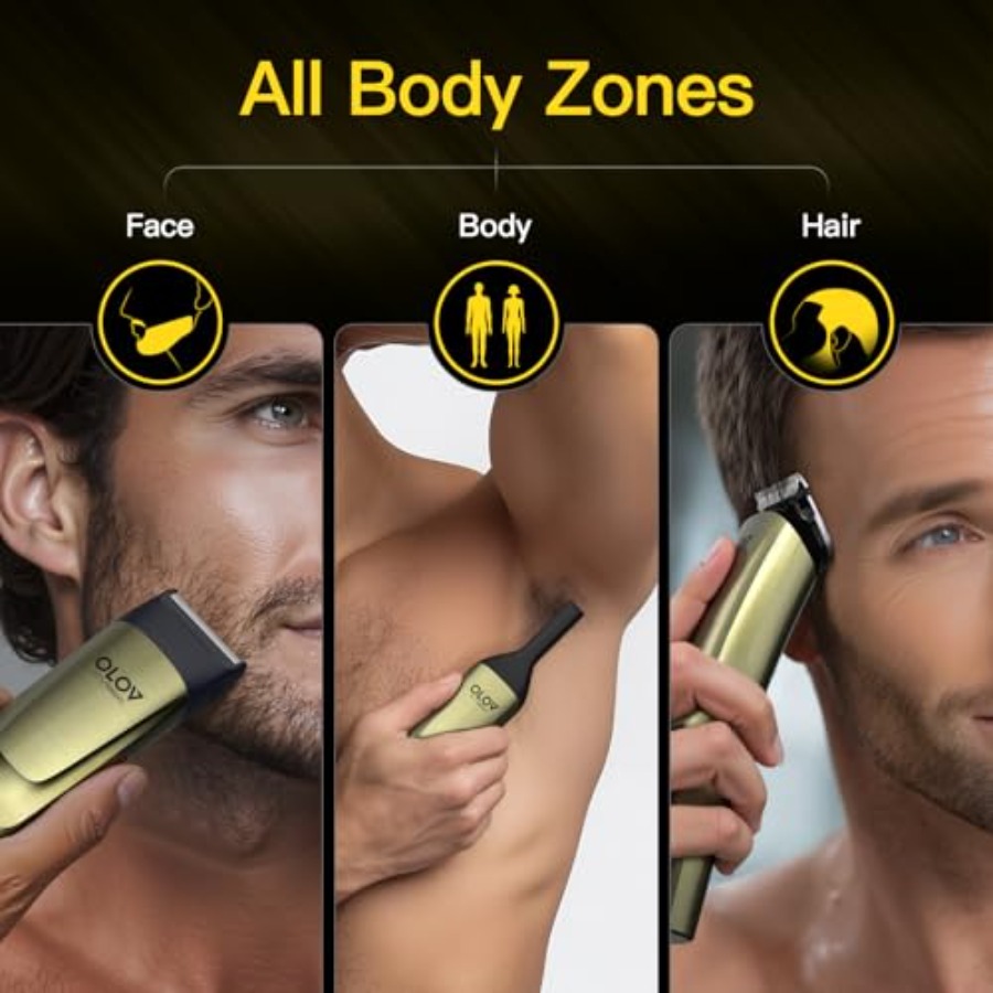 Cordless Beard Trimmer for Men - مراجعة Men'S Grooming Razor Kit وسعره