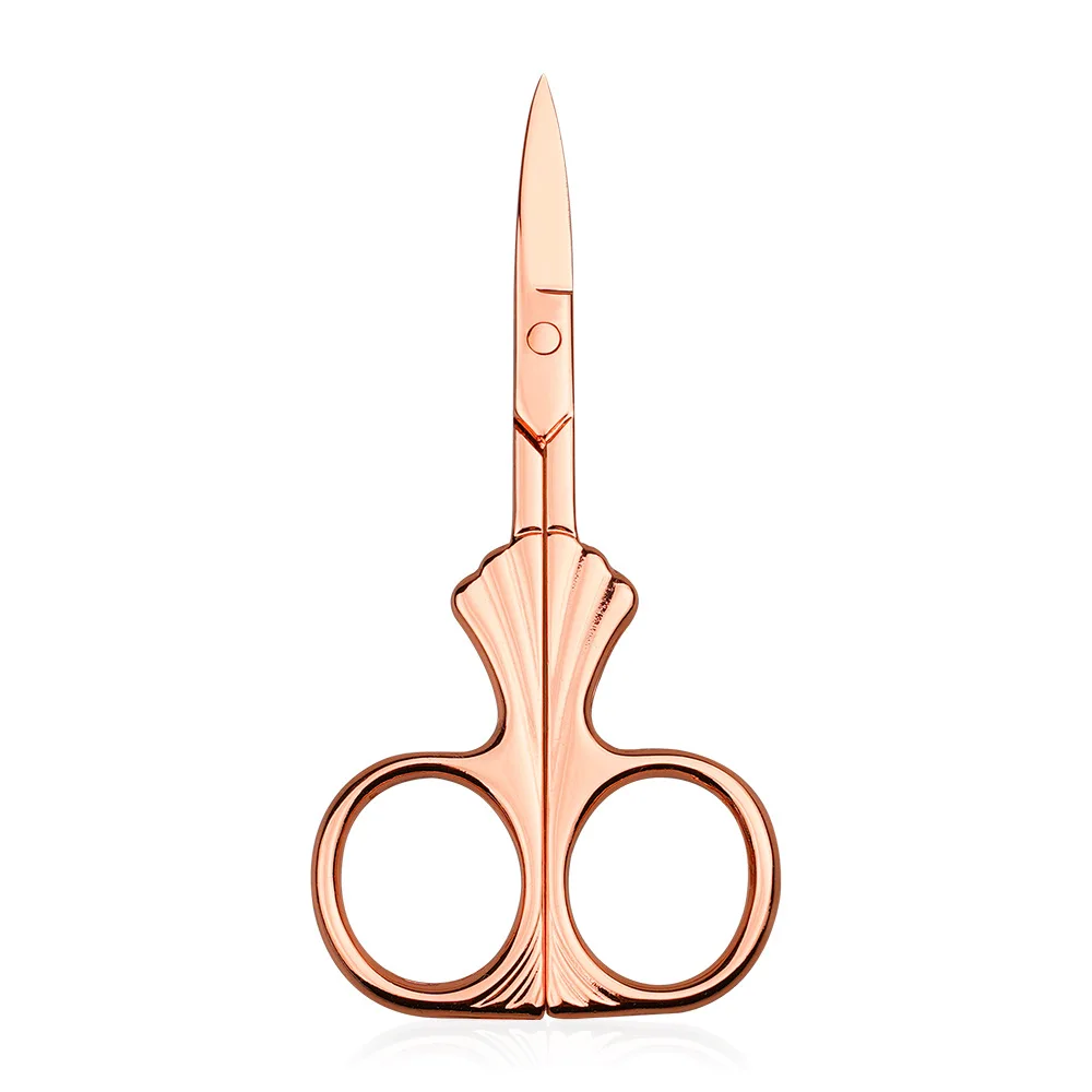 Stainless Steel Eyebrow Scisso - مراجعة Men'S Grooming Makeup وسعره