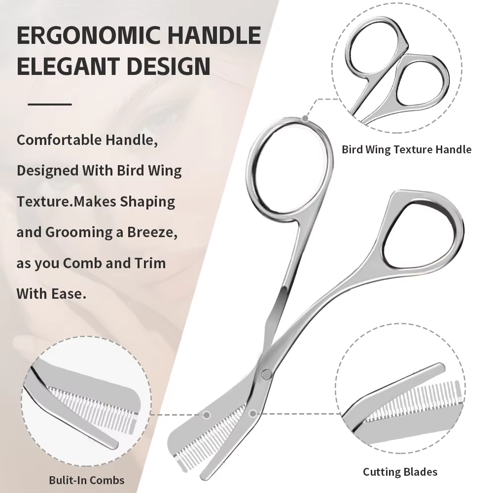 1 set of eyebrow grooming tool - مراجعة Men'S Grooming Makeup وسعره