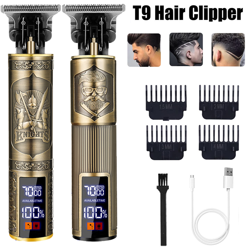 Vintage T9 Hair Clipper 0mm Co - مراجعة Mens Vintage Grooming Kit وسعره