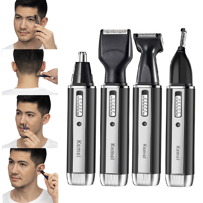 Kemei Rechargeable Electric Al - مراجعة Men'S Grooming Facial وسعره