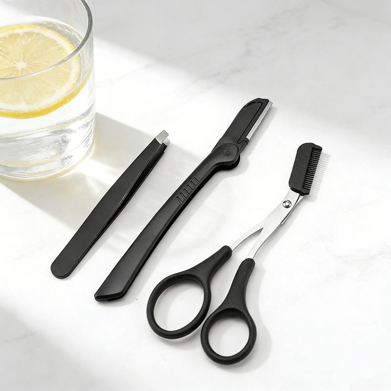 Stainless Steel Eyebrow Groomi - مراجعة Men'S Grooming Makeup وسعره