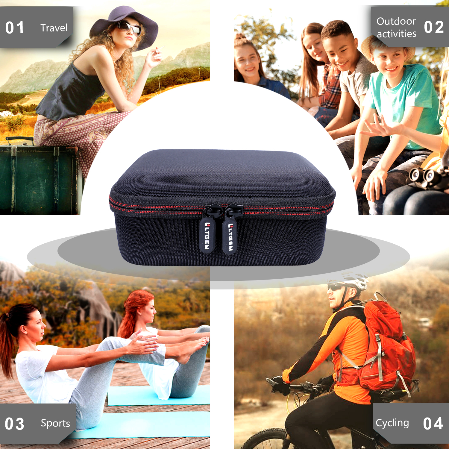 LTGEM Razor Case for Bald Men  - مراجعة Men'S Grooming Razor Kit وسعره