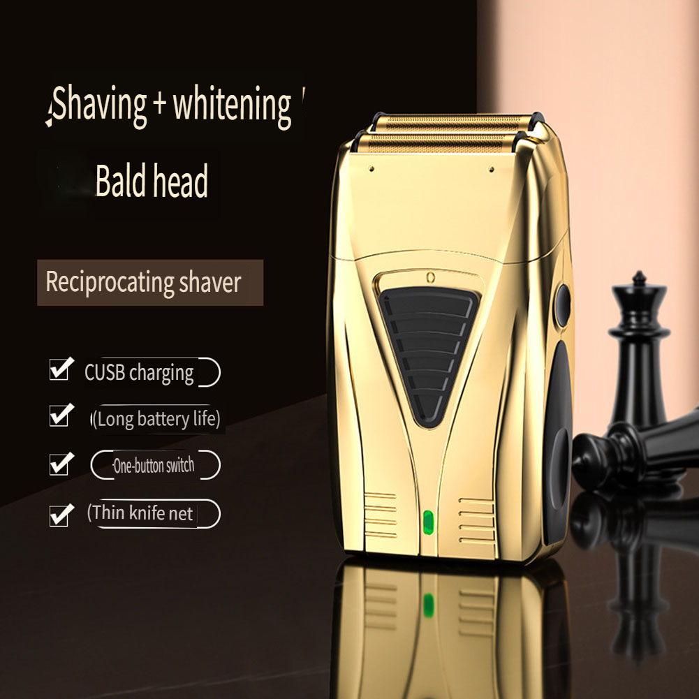New Electric Rechargeable Shav - مراجعة Men'S Grooming Razor Kit وسعره