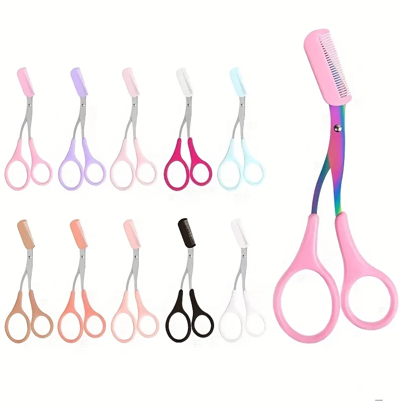 Eyebrow Trimmer Scissor With C - مراجعة Men'S Grooming Makeup وسعره