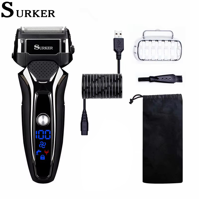 Surker Electric Shaver for Men - مراجعة Men'S Grooming Razor Kit وسعره