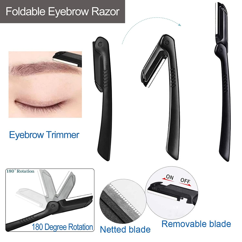 Eyebrow Razor Trimmer Kit Eyeb - مراجعة Men'S Grooming Razor Kit وسعره