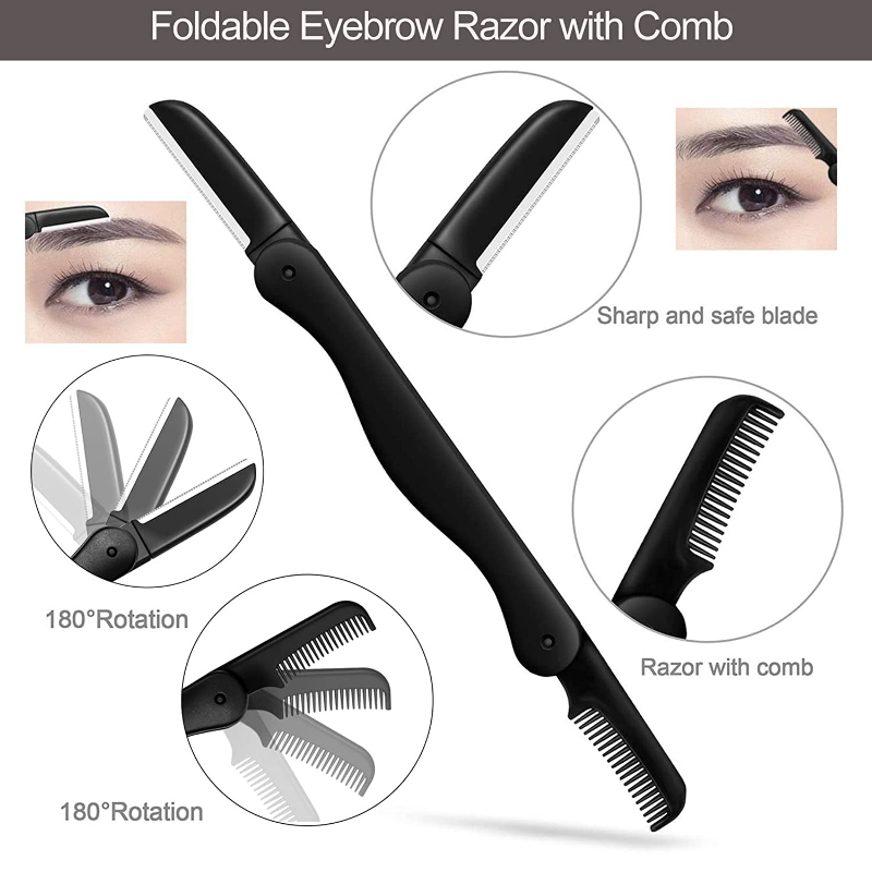 Eyebrow Razor Trimmer Kit Eyeb - مراجعة Men'S Grooming Razor Kit وسعره