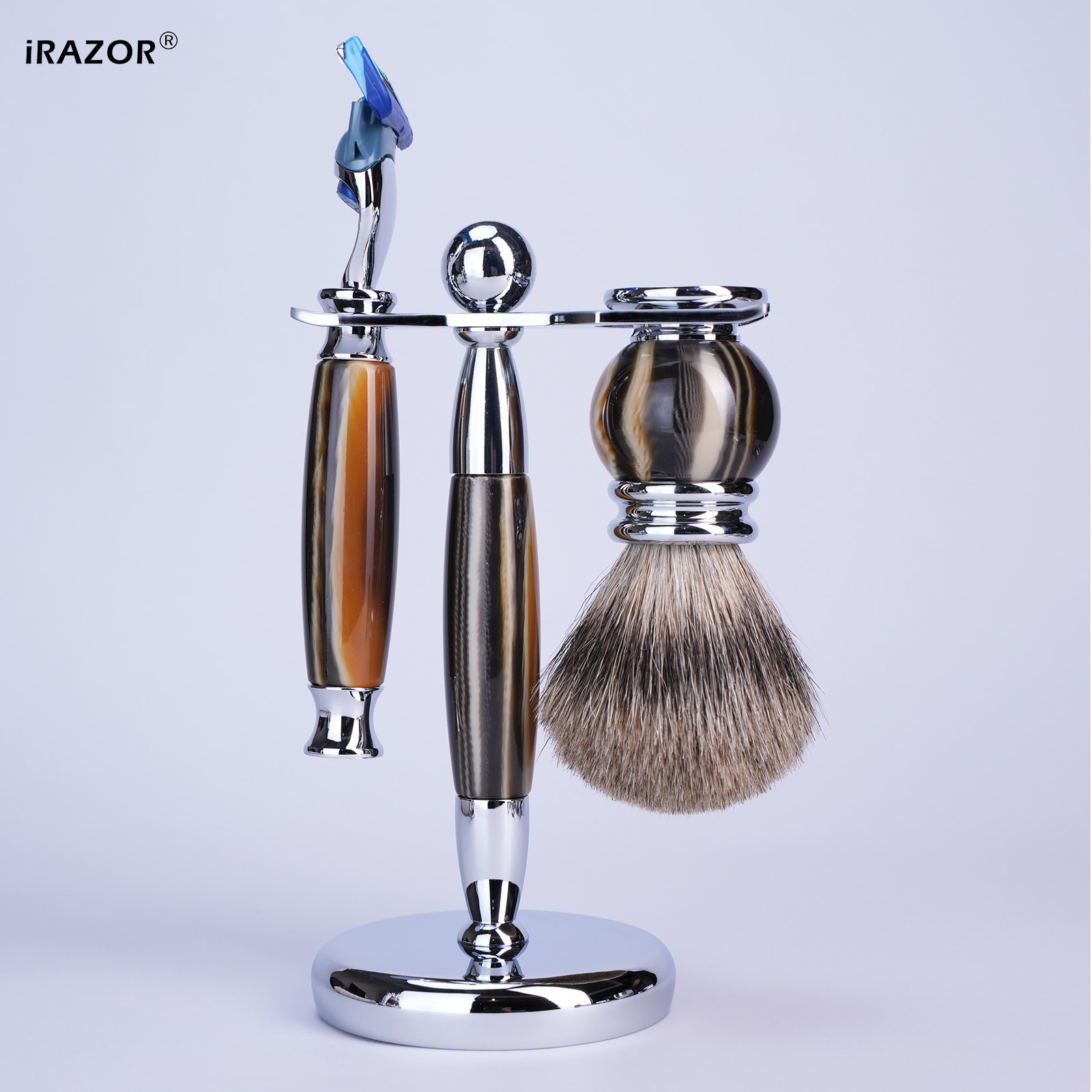 iRAZOR Luxury 5-Blade F5 Fusio - مراجعة Men'S Grooming Razor Kit وسعره