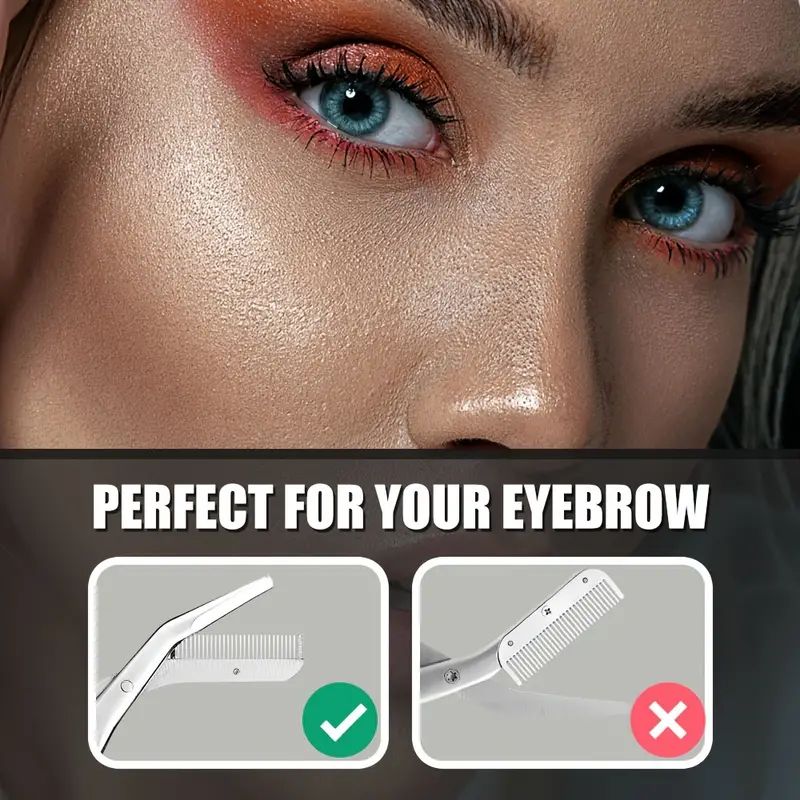 Stainless Steel Eyebrow Trimme - مراجعة Men'S Grooming Makeup وسعره