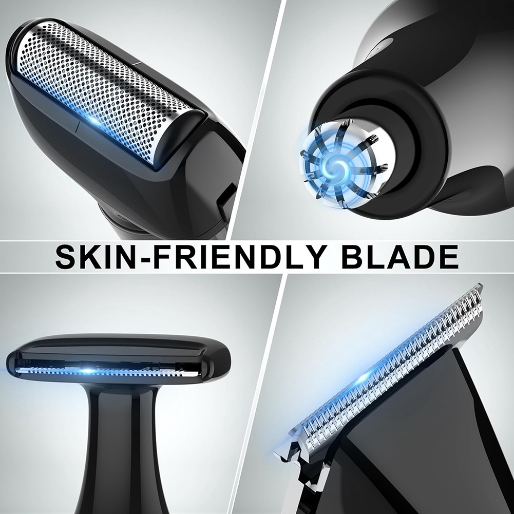 【RABATT】Mens Electric Back Sha - مراجعة Men'S Grooming Facial وسعره